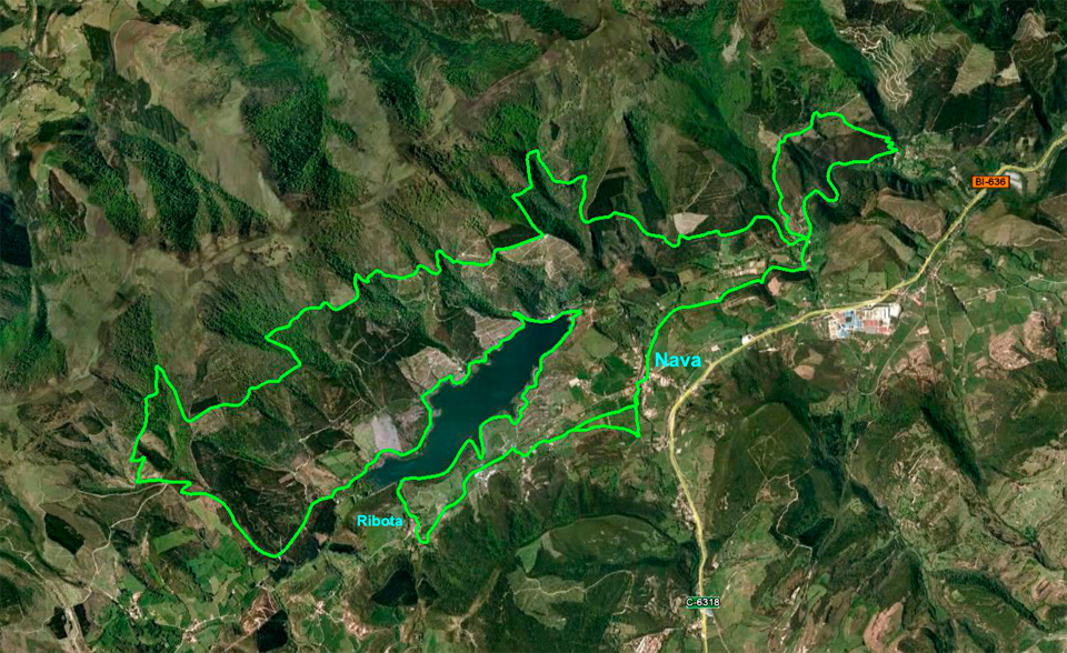 Mapa Ruta Ordunte BTT