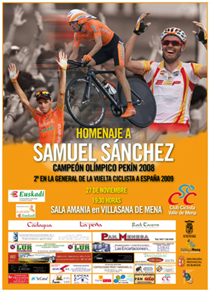 Homenaje Samuel Sánchez